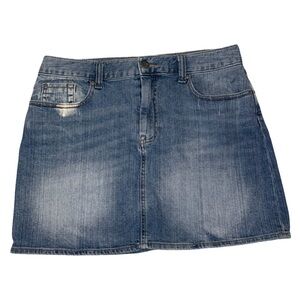 GAP Blue Midi Skirt Elegant and Versatile